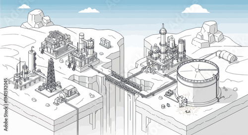 Oil and Gas Extraction and Processing Industrial Complex.