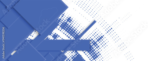 Cloud design concept technology background and network security services