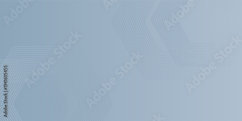 Abstract hexagon lines on gray background. Geometric stripe line art design modern. vector eps10