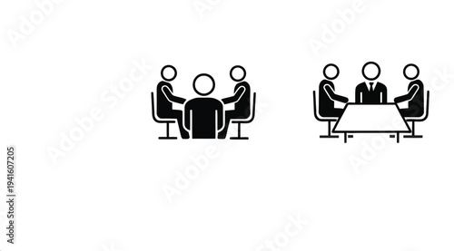 Business meetings and team discussions