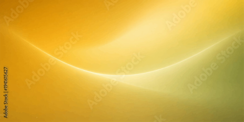 Abstract yellow and golden background with light rays and decorative patterns