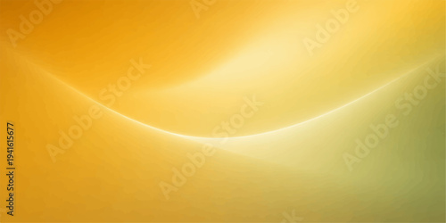 Abstract yellow and golden background with light rays and decorative patterns
