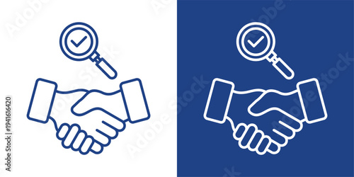 Transparency Blue And White Icon Style Collection