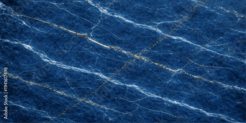 Blue water surface texture with waves and reflections