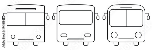 Bus Icon Design Vector Symbol Transportation eps 10