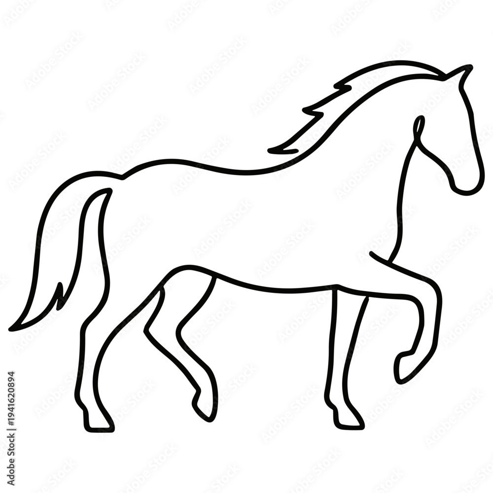 Obraz premium Animal Line Art