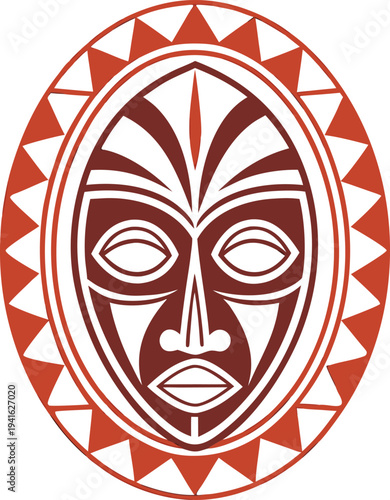 African Tribal Geometric Pattern Background. Traditional African Ethnic Textile Pattern. African Cultural Geometric Ornament Pattern. African Tribal Motif Seamless Pattern. African Ethnic Fabric Style