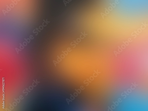 Top view abstract soft  blurred dark painted colorful texture background for graphic design. wallpaper, illustration, card, brochure, gradient, colour