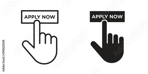 Apply icon concept. Silhouette, glyph symbol. Isolated design.