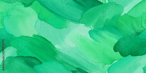 Abstract nature texture of blue flower background with fresh green leaves and sunlight ripples on a summer water surface