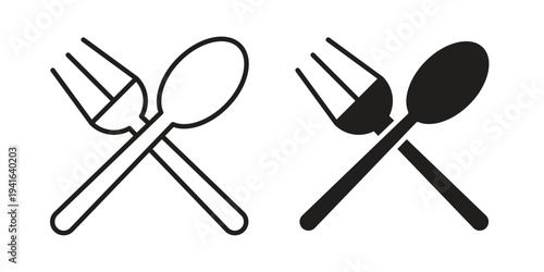 Food icon concept. Silhouette, glyph symbol. Isolated design.