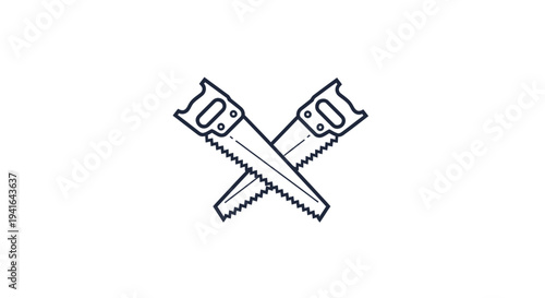 Crossed Daggers with Numbers on Blades.