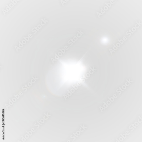 Foto Light effect, sun light with lens flare effect