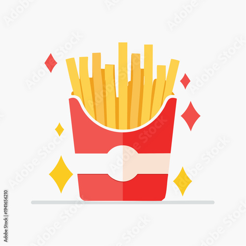 Illustration of large orange rocks with small clouds in the background