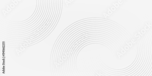 Modern abstract background with subtle circular line patterns and light white texture. Ideal for minimal and professional design projects.