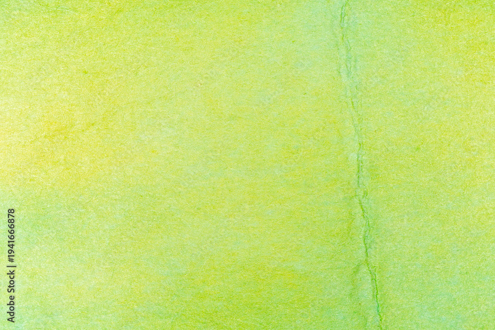 Fototapeta premium Green Watercolor Paper Texture Background with Soft Gradient