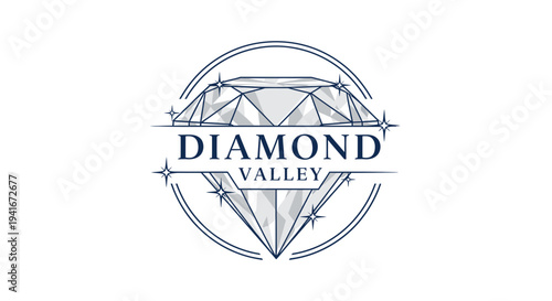 Diamond Valley Logo Design Element.