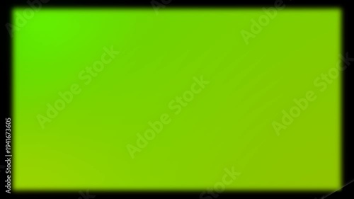 Abstract moving shiny green screen background with diagonal light passing through seamless loop motion graphic animation