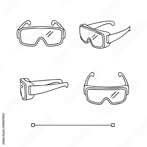 Safety goggles safety eyewear for eye protection