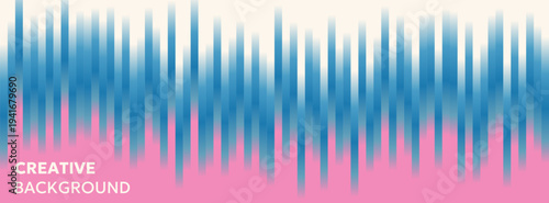 Abstract vertical gradient bars background. Modern colorful lines composition creating creative technology style design