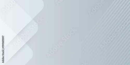 Abstract gray gradient background with elegant striped design and dynamic overlapping geometric shapes. Minimalist design for busines, poster, template, partie, seminar, and card.