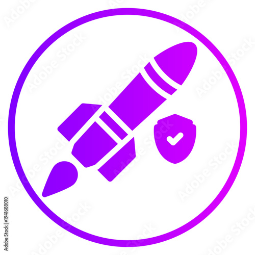 shield gradient icon