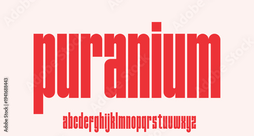 VINTAGE RETRO CONDENSED FONT