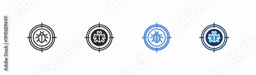 Set of neutralize icon collection in multiple style. Icon suitable for web and mobile application