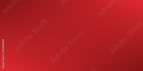 Abstract red gradient background  light and shadow on the backdrop with dimensions  hot tone wall with intense color  horizontal wallpaper.