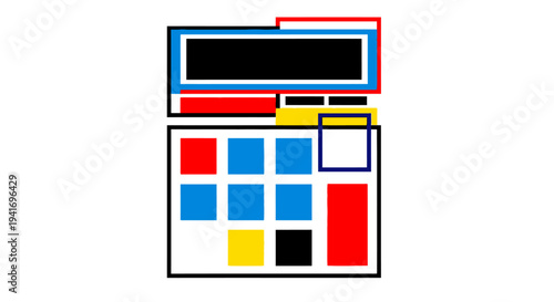 Creative Colorful Calendar Schedule Planning Design