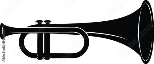 Trumpet, Brass Wind Instrument