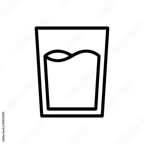 Glass of Water Icon