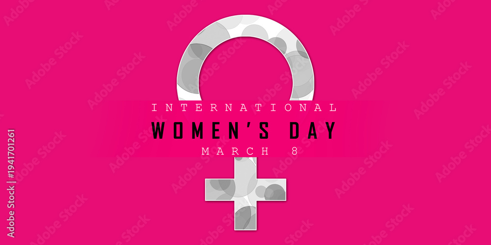Obraz premium A powerful and inspiring image representing International Women’s Day, celebrated globally on March 8th to honor women’s achievements, strength, and equality