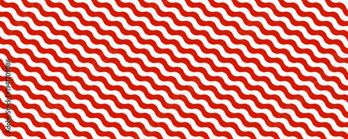 Vertical red and white stripes background. Seamless and repeating pattern ilustrasion modern.