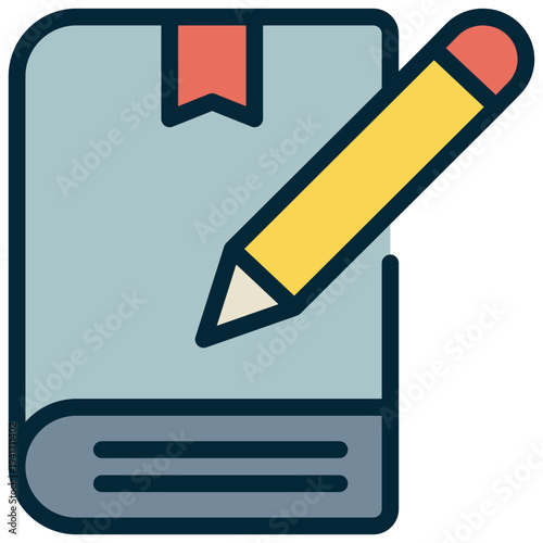 book learning knowledge signature sign filled outline icon