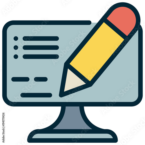 computer cyber network online signature sign filled outline icon