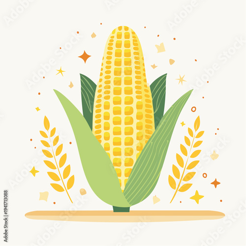 Stylized illustration of a refreshing takeaway beverage in a disposable cup with a straw, perfect for summer drinks on-the-go