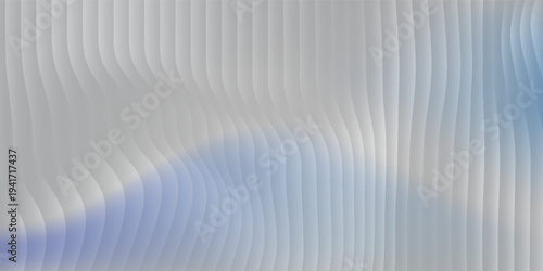 shiny glass texture background with soft blue gradient, vertical ripple lines and frosted translucent effect. soft elegant