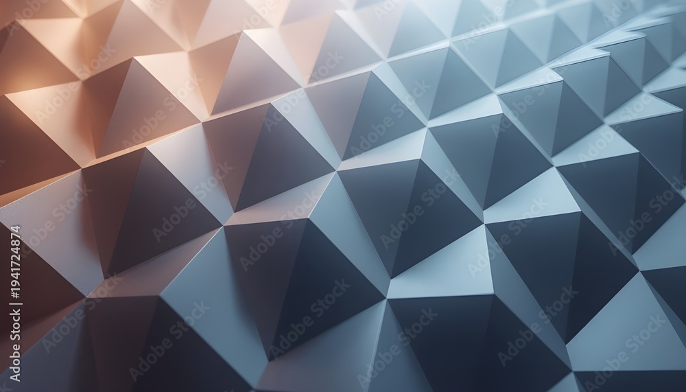 Obraz premium A close-up view of a modern acoustic panel with a unique geometric design