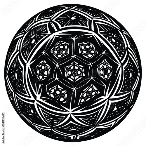 Soccer ball icon. football simple black style, Vector illustration.