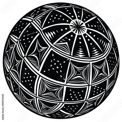 Soccer ball icon. football simple black style, Vector illustration.