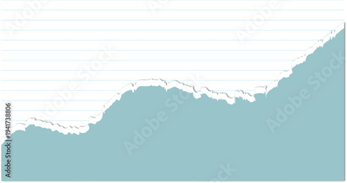 Abstract vectorTorn paper on background design, Turn paper vector illustration, abstract vector background design.