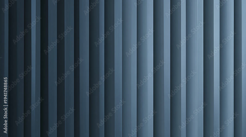 Obraz premium Abstract blue vertical lines creating a modern feel