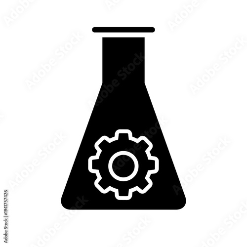 Science icon vector. Research illustration sign. Laboratory symbol, logo.