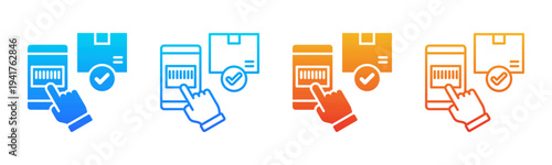 Digital Inventory icon sheet multiple style collection