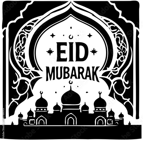 vector illustration of a mosque