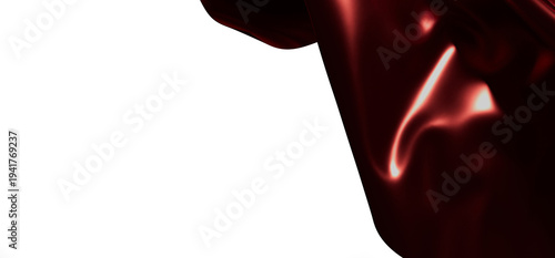 Dramatic abstract of red fa...