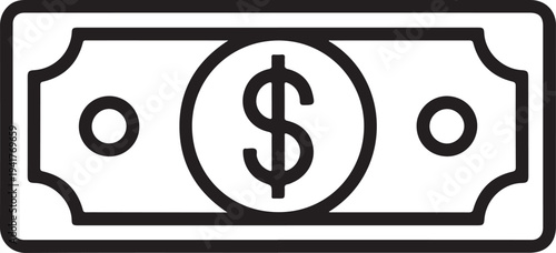 Dollar bill icon