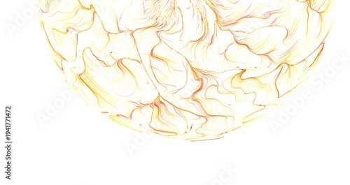 Abstract design of a sphere...