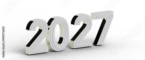 3D render of the year 2027 ...
